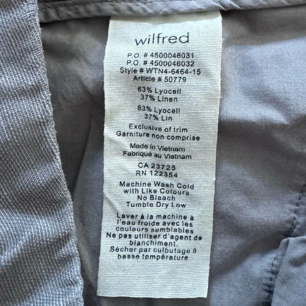 Aritzia wilfred allant