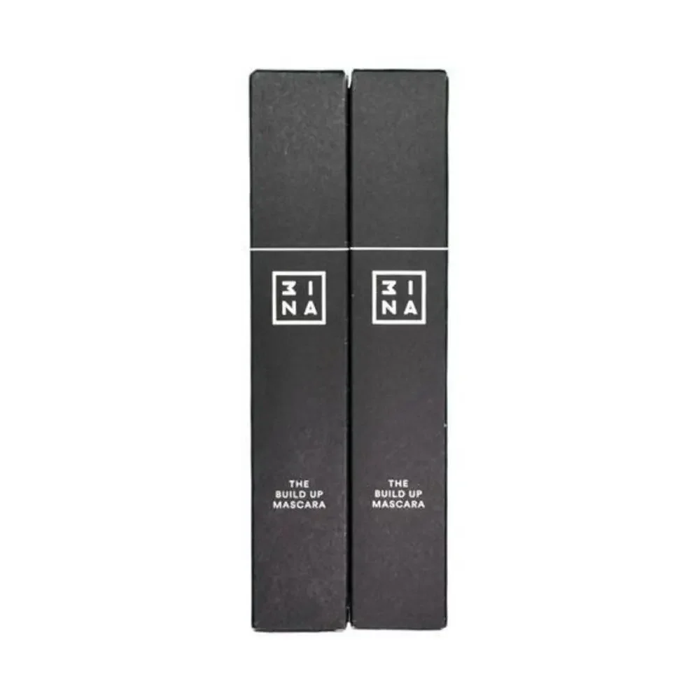Mina Women's Makeup Cruelty Free Paraben Free Vegan Build Up Mascara 2 Pack