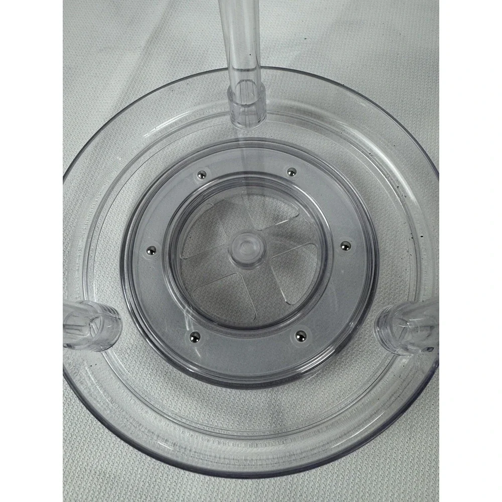 Clear Acrylic Two-tiered Rotating Multi-use‎ Organizer