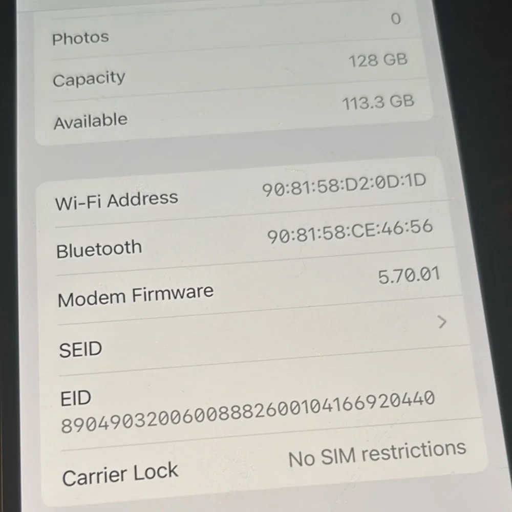 UNLOCKED iPhone 12 - Blue 128 GB