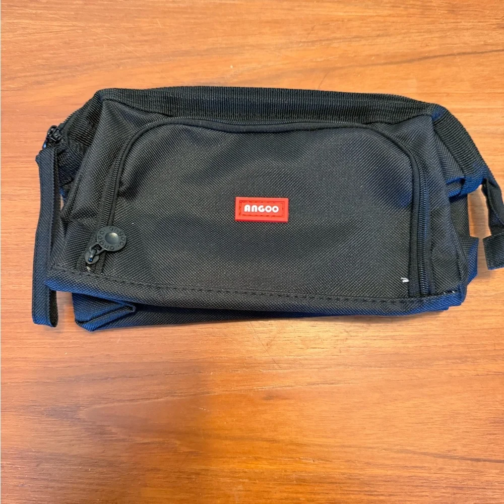 Black Bag with Red Logo