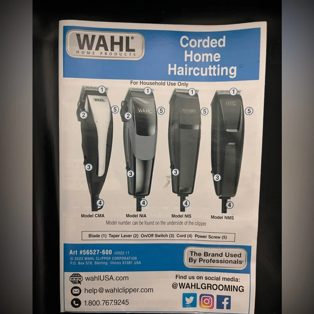 Wahl 15 piece