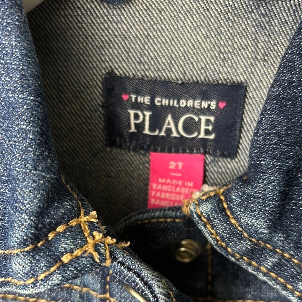 The Children's Place Blue Denim Jacket for Kids 2T