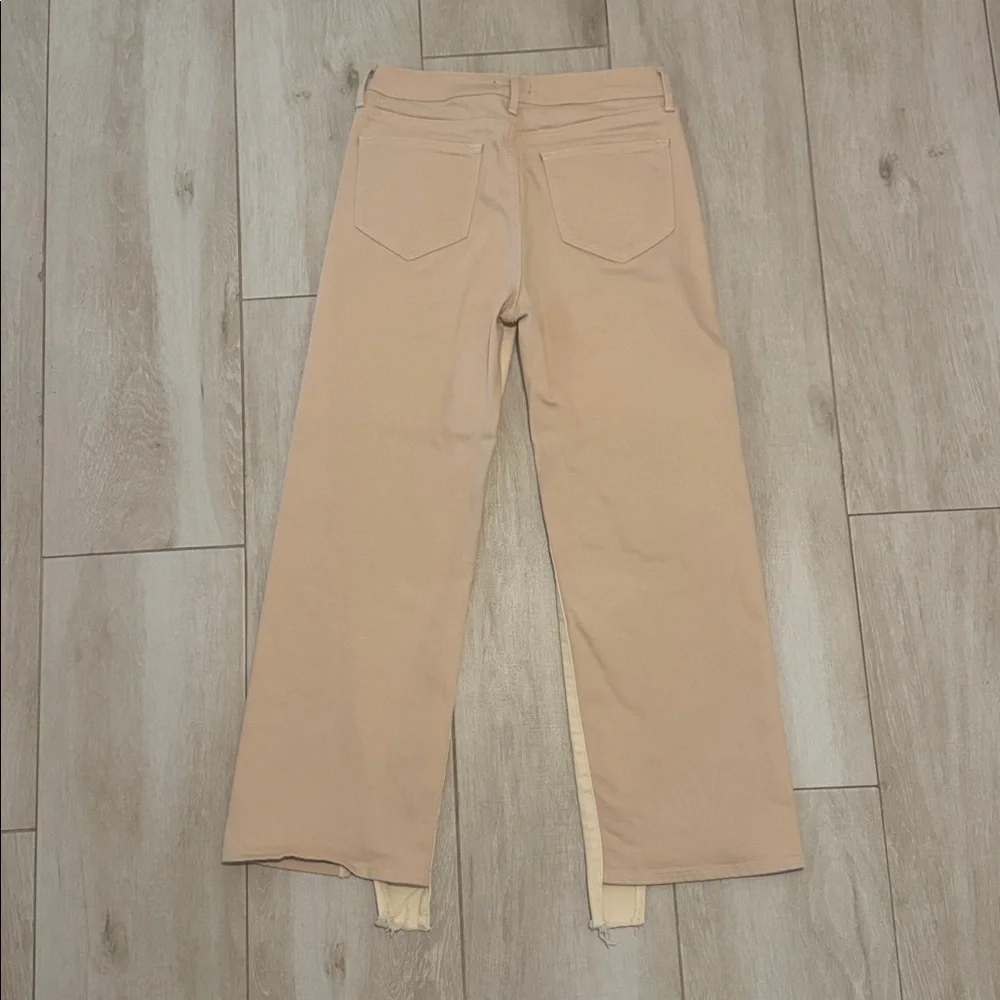 Aqua Beige Denim Pants