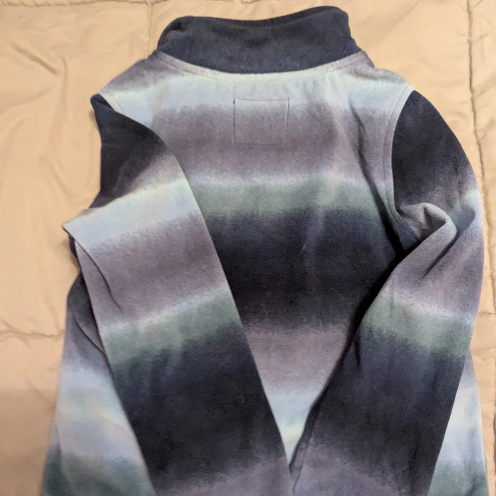 OshKosh B'gosh Navy and Light Blue Fleece Pullover NWT
