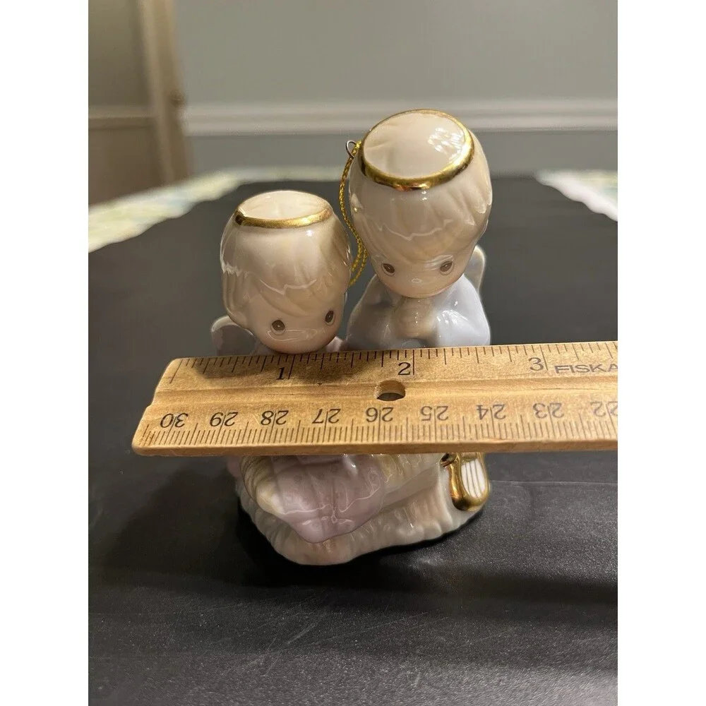 Precious Moments HOLY FAMILY porcelain Nativity ornament Figurine