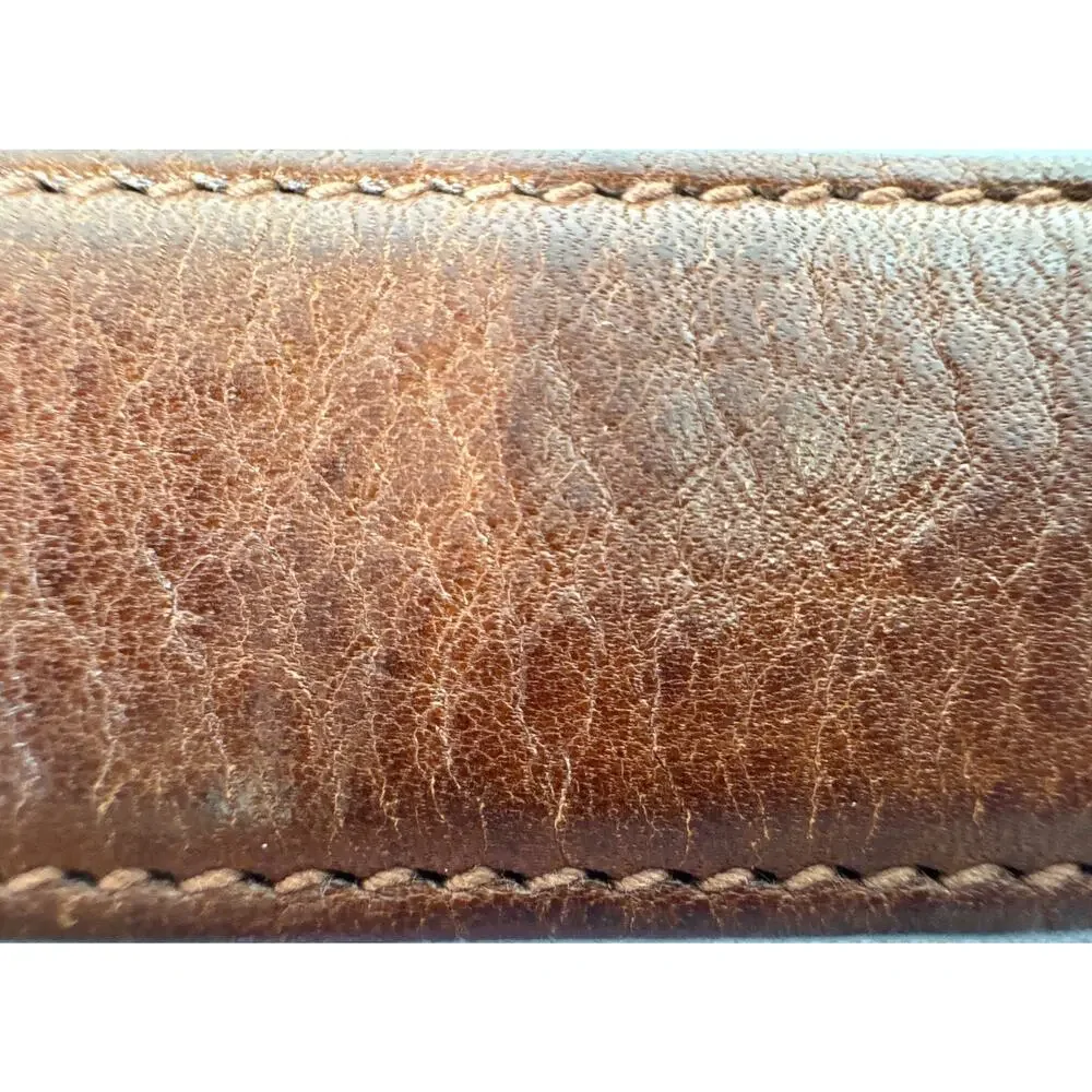 Trafalgar Kildare Brahman Leather Belt, Size 36