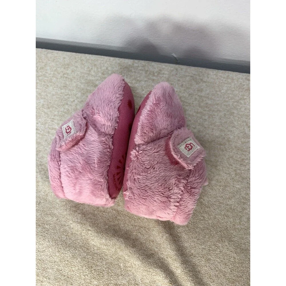 UGG Baby Girl Pink Bixbee Boot Slippers 11034971 Size 02/03