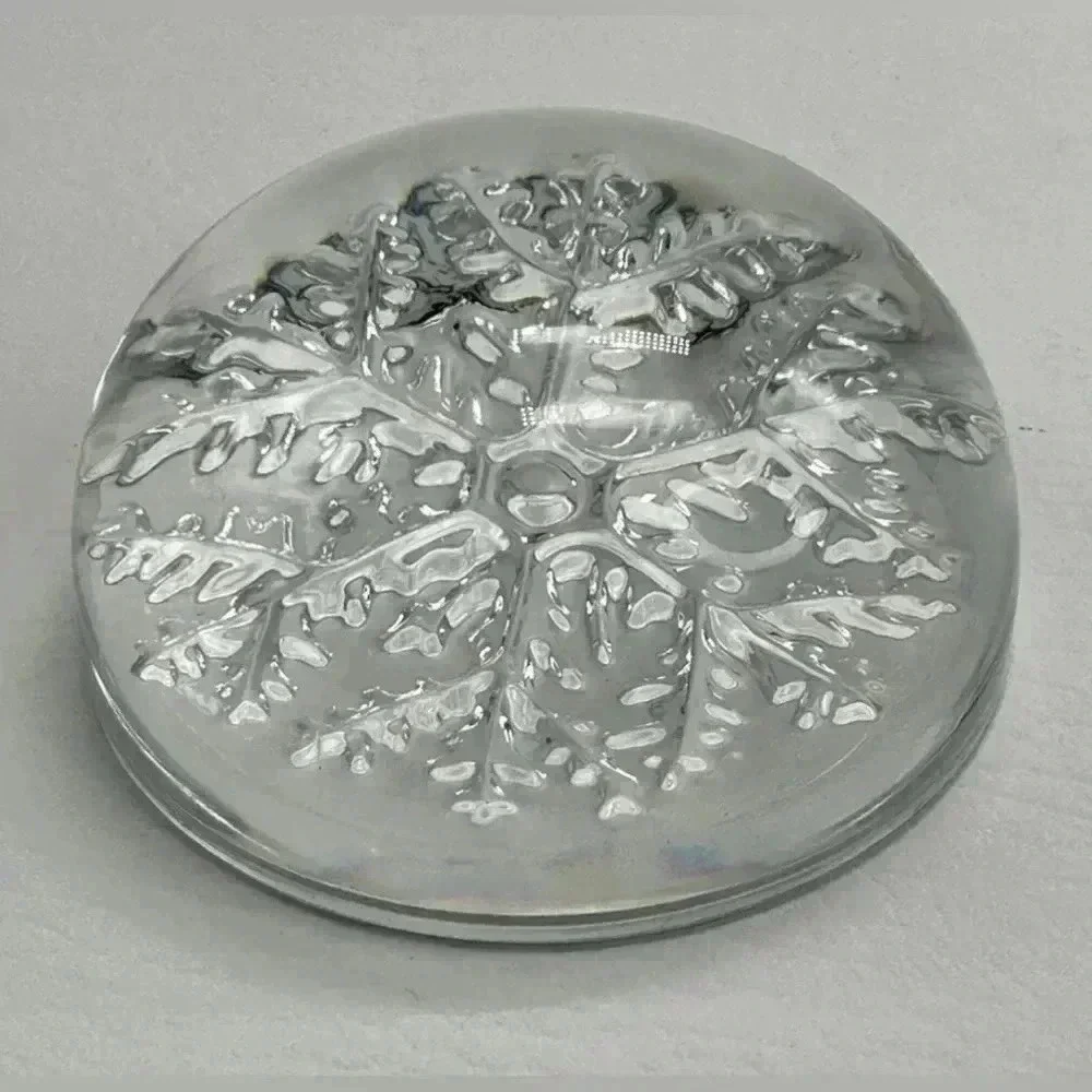 Vintage Avon Snowflake Paperweight