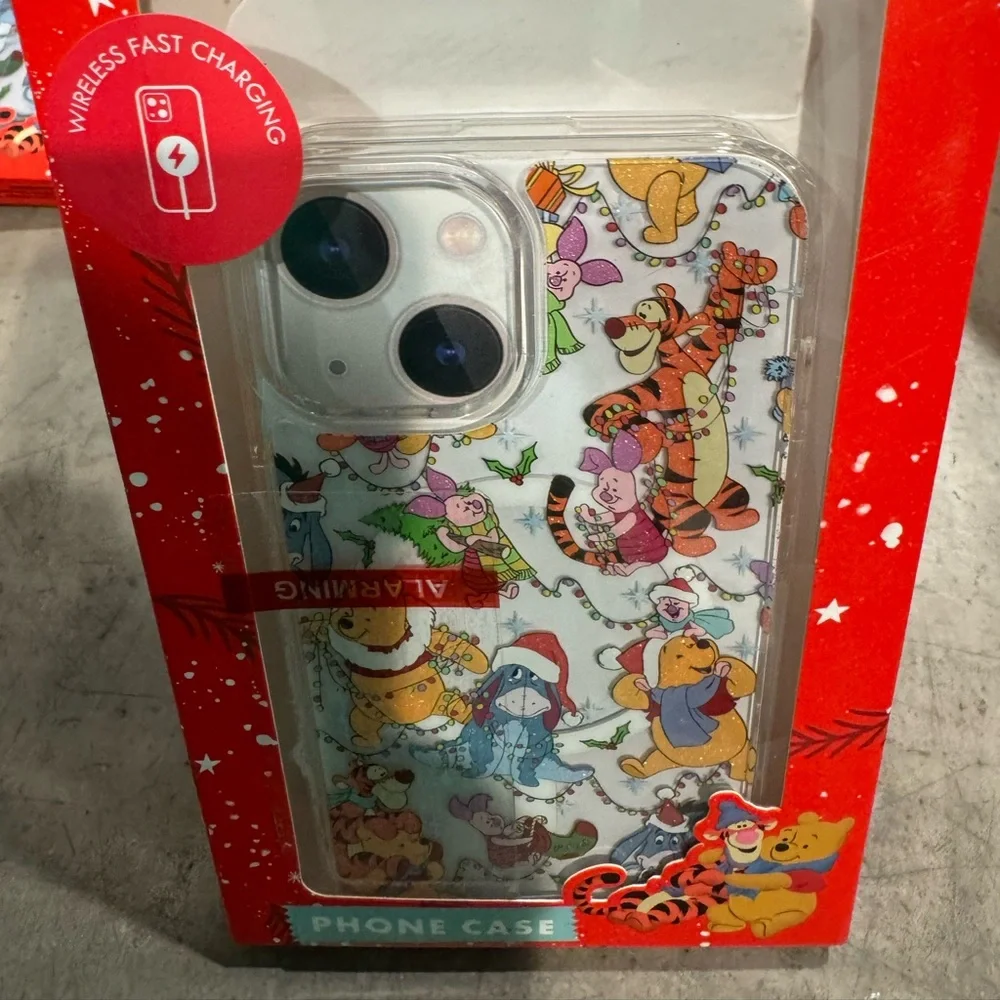 Disney Winnie the Pooh iPhone 16 Pro Max Case - Red and Multicolor