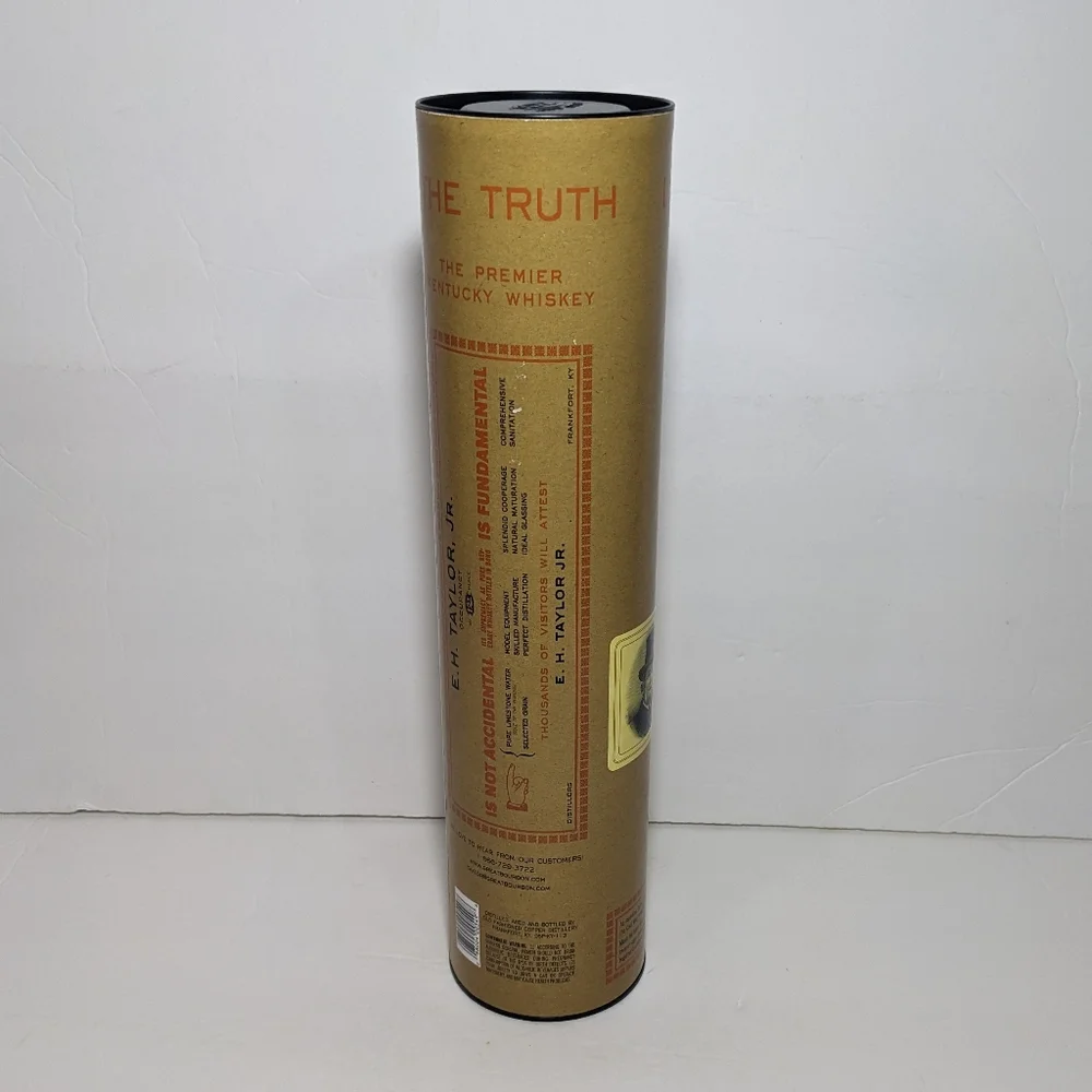 Colonel E. H. Taylor Bourbon Whiskey Bottle with box