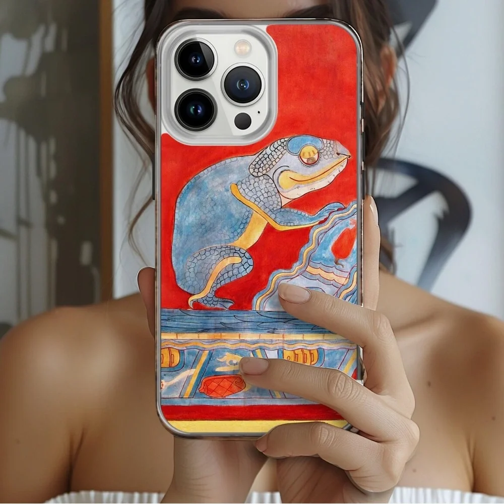 iPhone 16 Pro Max case Mexican Anthropological Museum art.