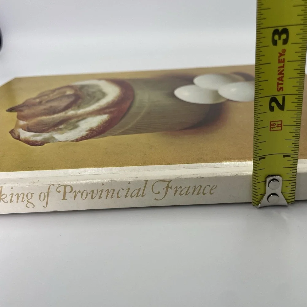 Cottagecore Hardcover French Cookbook 1968 Foods of the World Farmhouse Decor