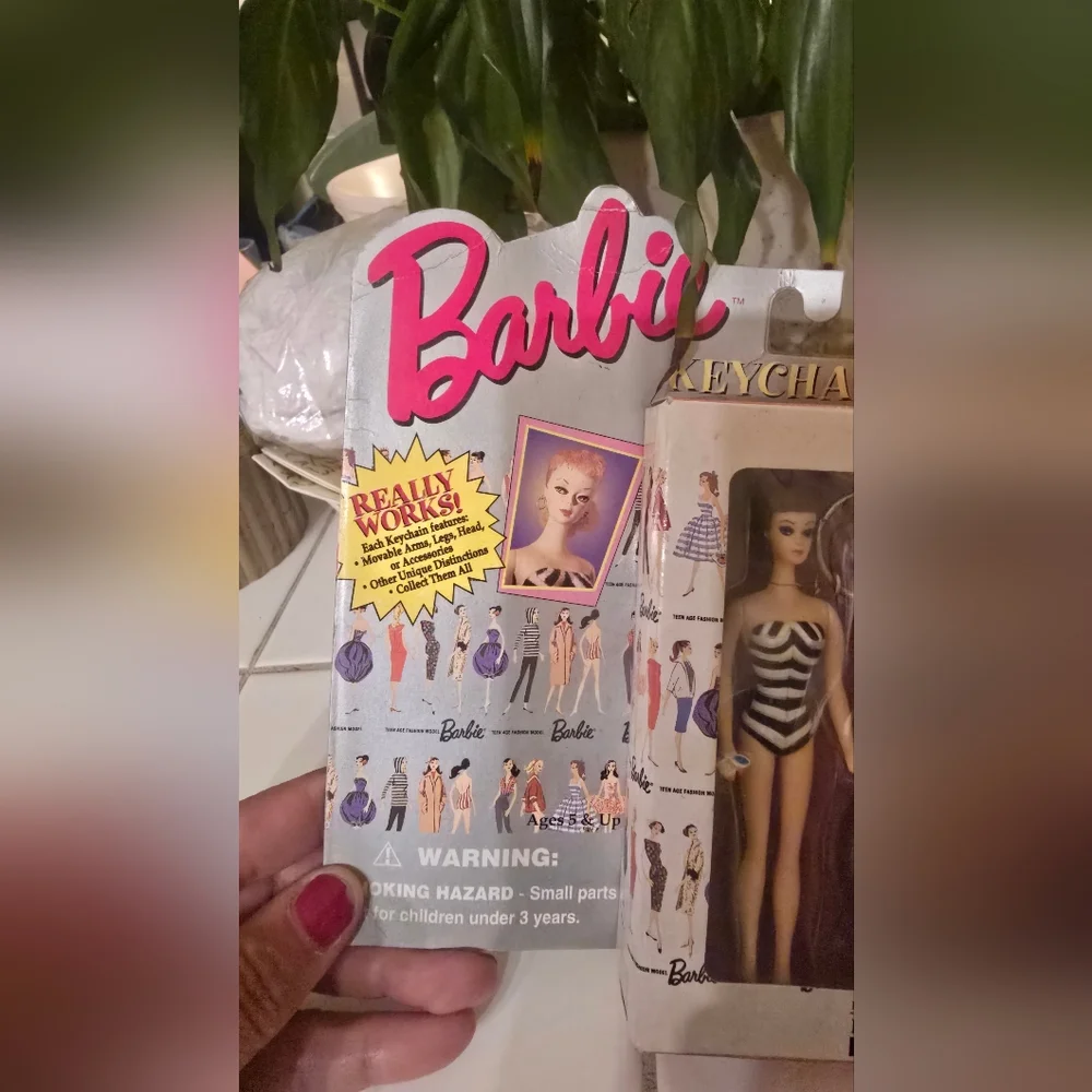 Vintage Barbie Keychain Box