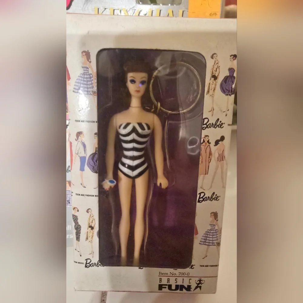 Vintage Barbie Keychain Box