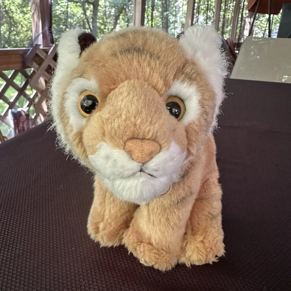 Myoni Tots Aurora Tiger Cub Plush Stuffed Animal 8.5