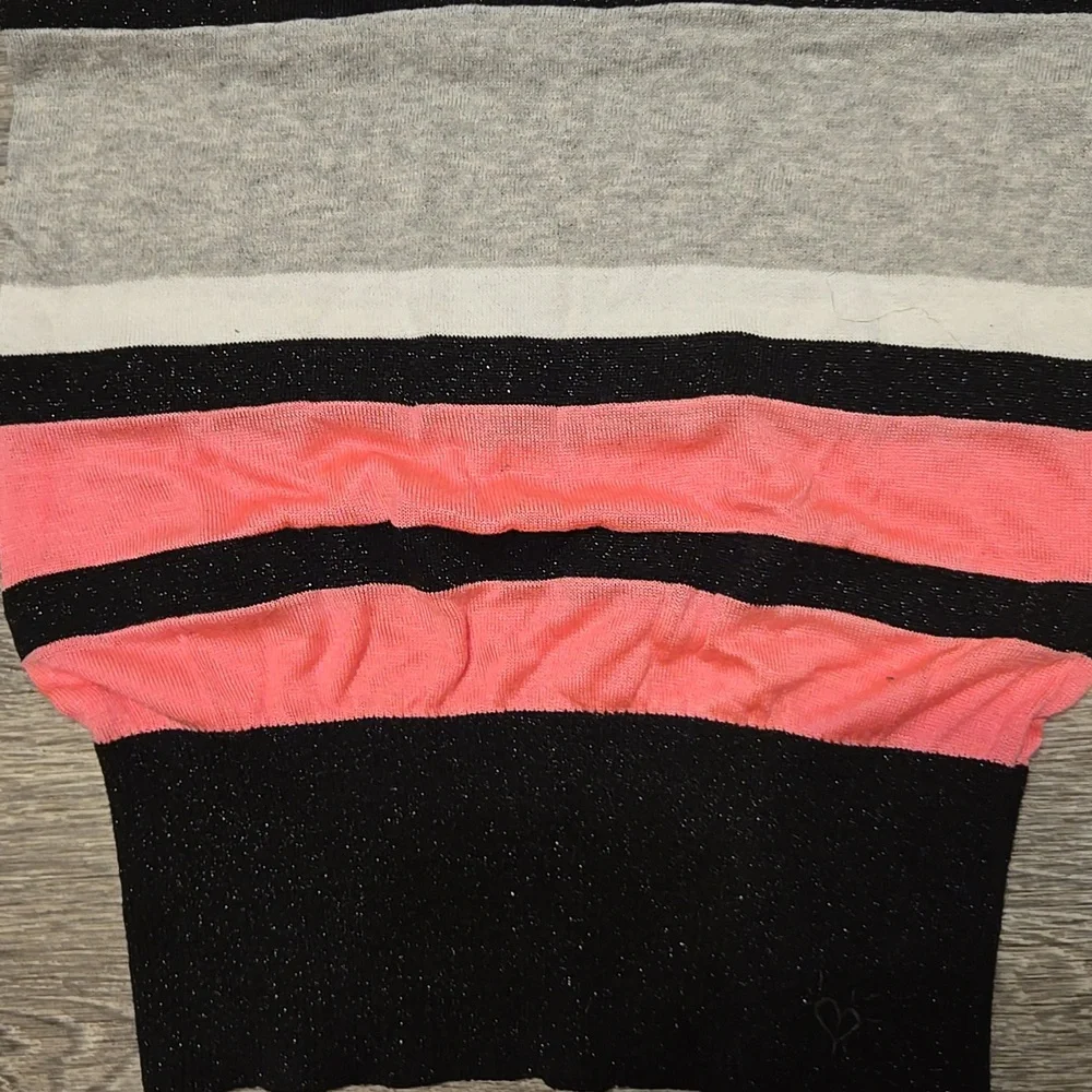 Justice Striped Sweater Dress Sz 12