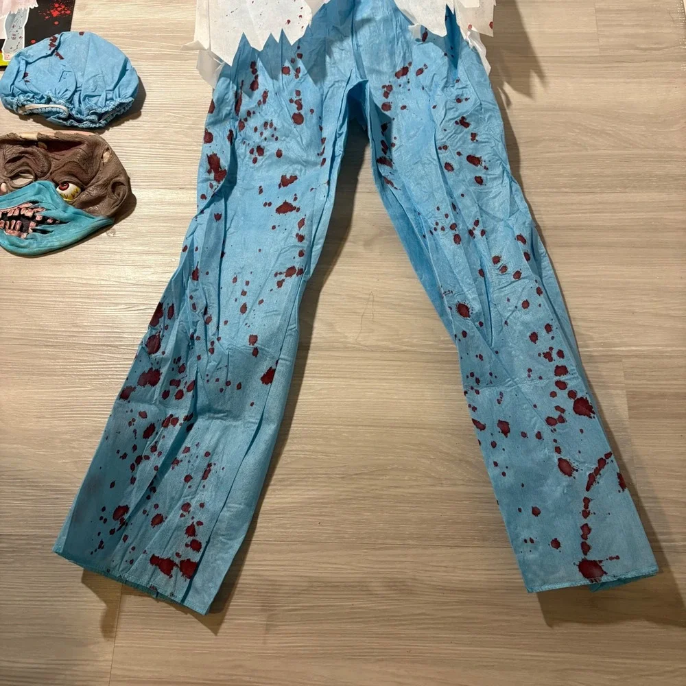 Zombie M.D. Doctor Zombie Boys Costume 6-Piece Set Kids Child Size L