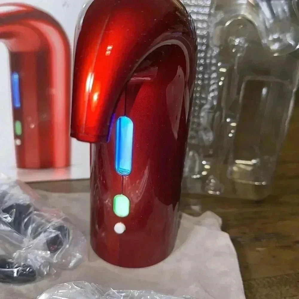 NWT Multi-Smart Electric 🍷 Aerator Dispensing System (Red) & Accessories