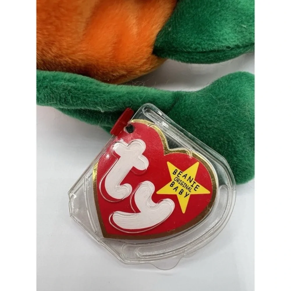 Ty Beanie Baby: Pumkin' the Pumpkin And‎ Spooky The Ghost Plush