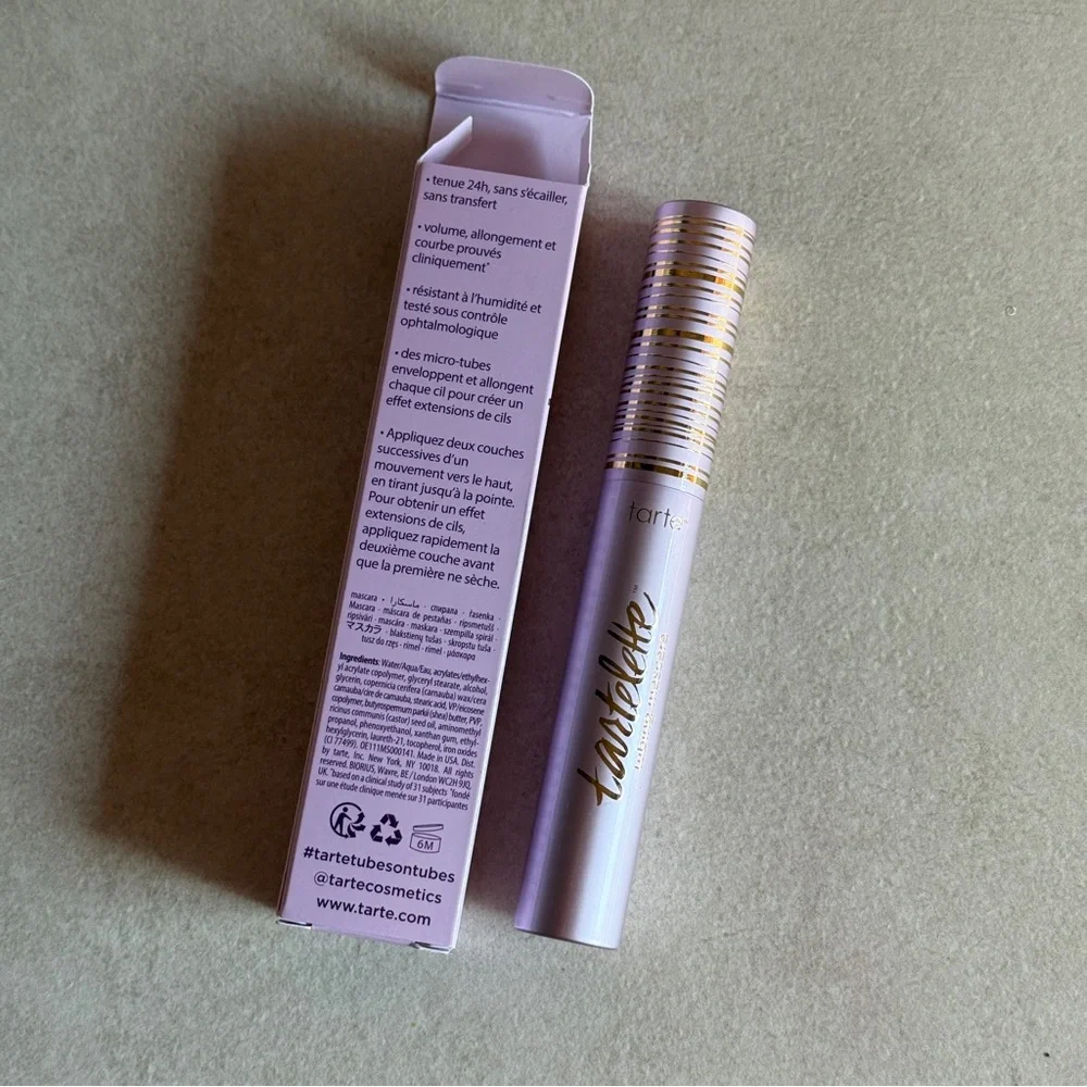 Tarte Tartelette Tubing Mascara in Black – Lengthening & Smudge-Proof