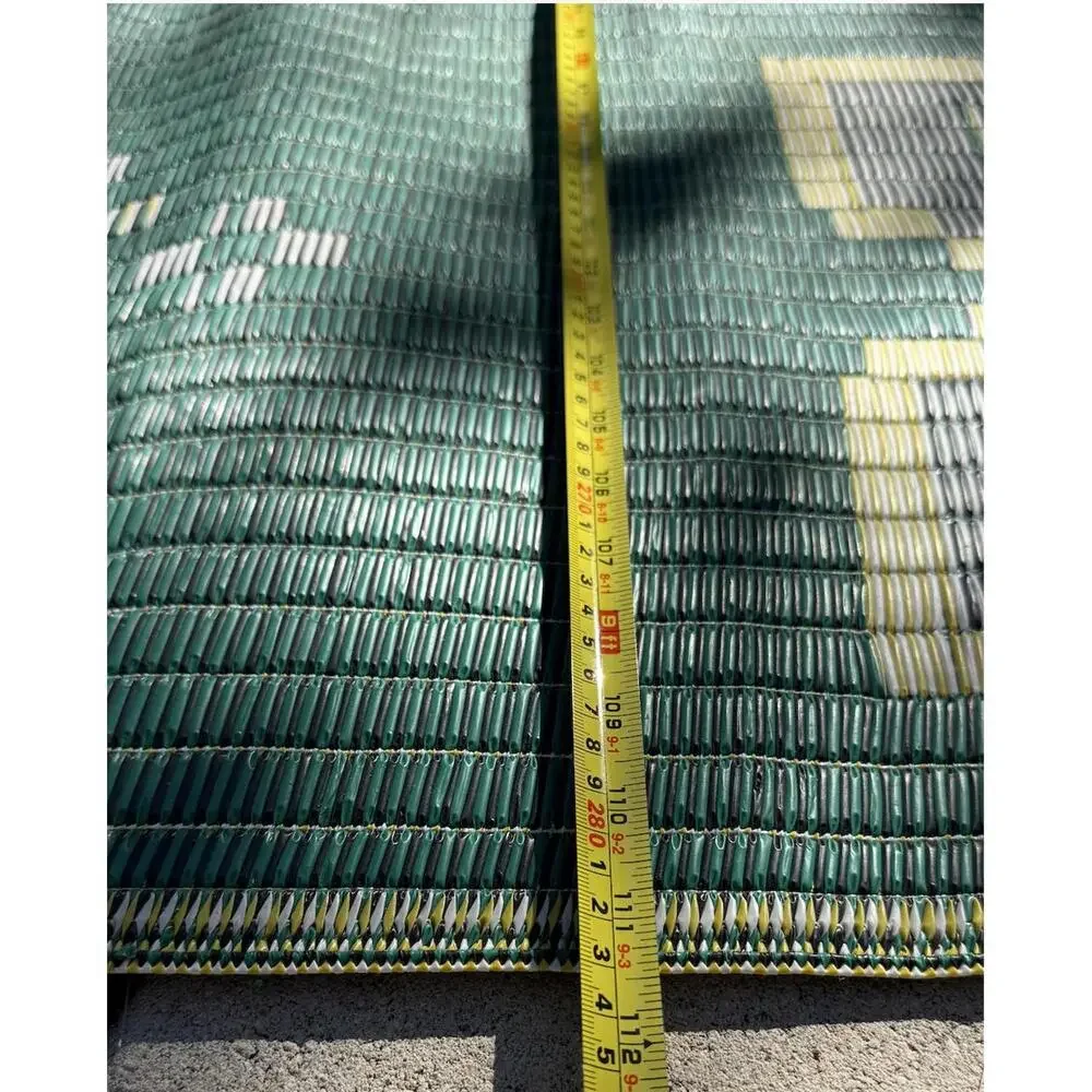 Fiji Tonga Samoa Plant Fibres Vintage Woven Floor Mat Unique Island Heirloom