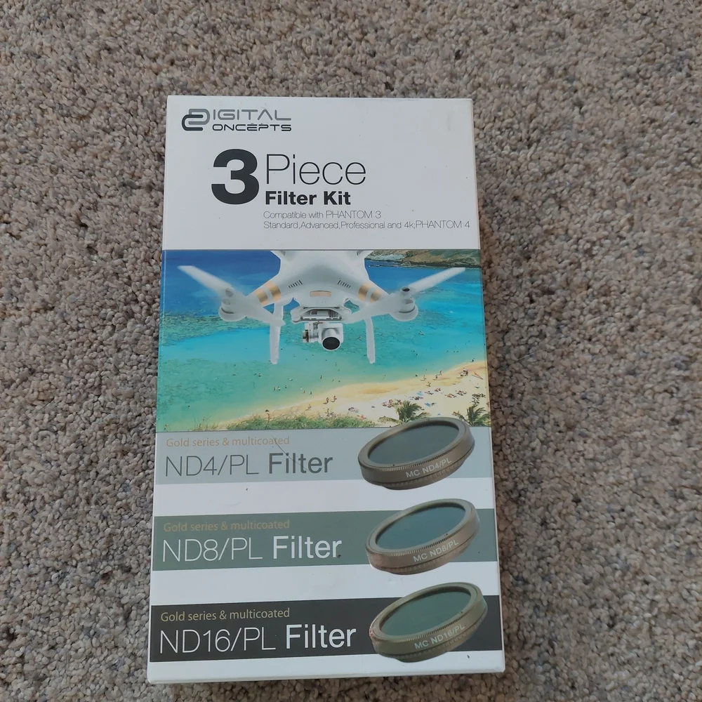 Digital Concepts 3 Piece Filter Kit for Drones