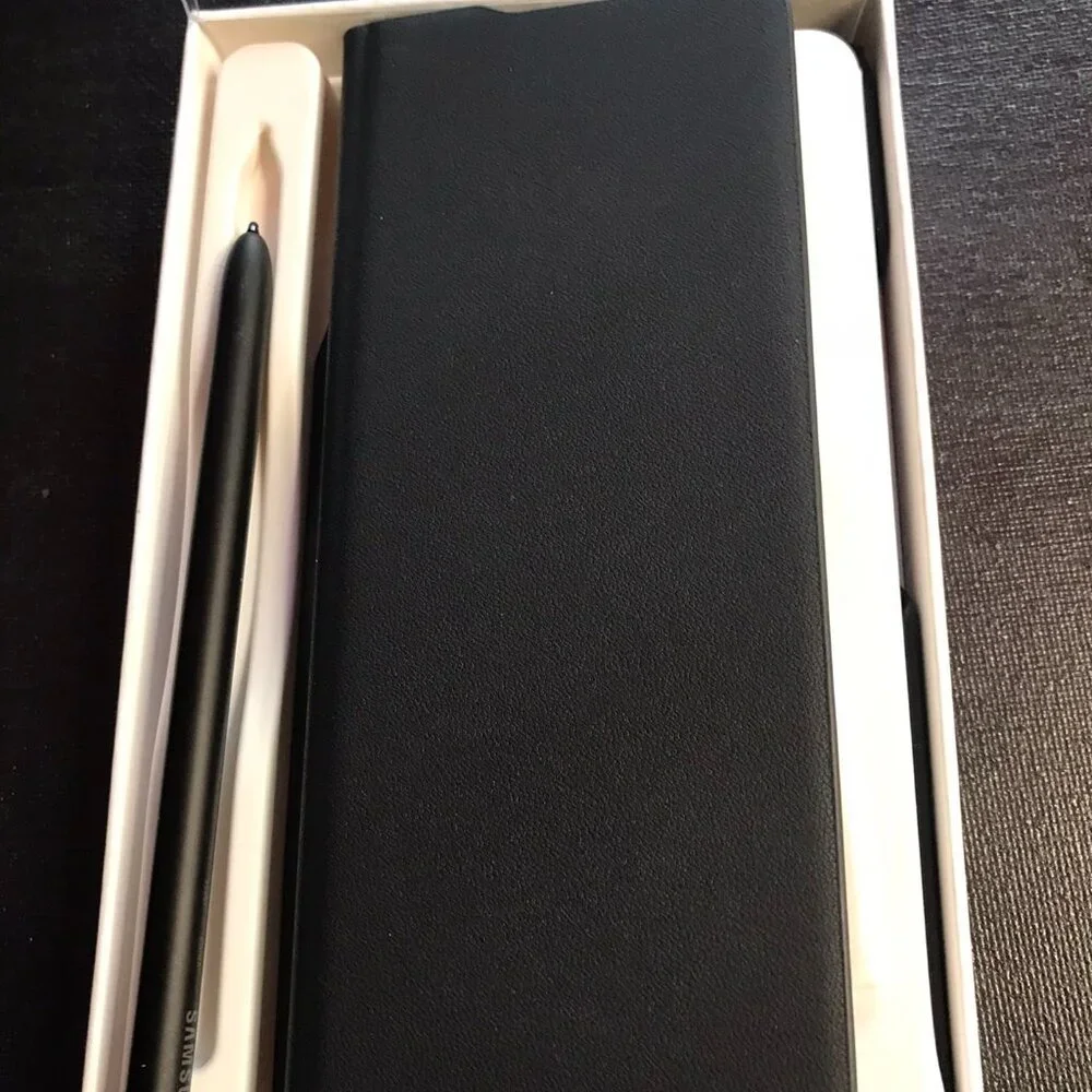 Samsung Flip Cover with Pen for Galaxy Z Fold3 5G - Black