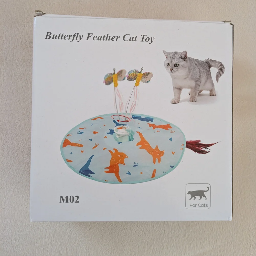 Butterfly Feather Cat Toy