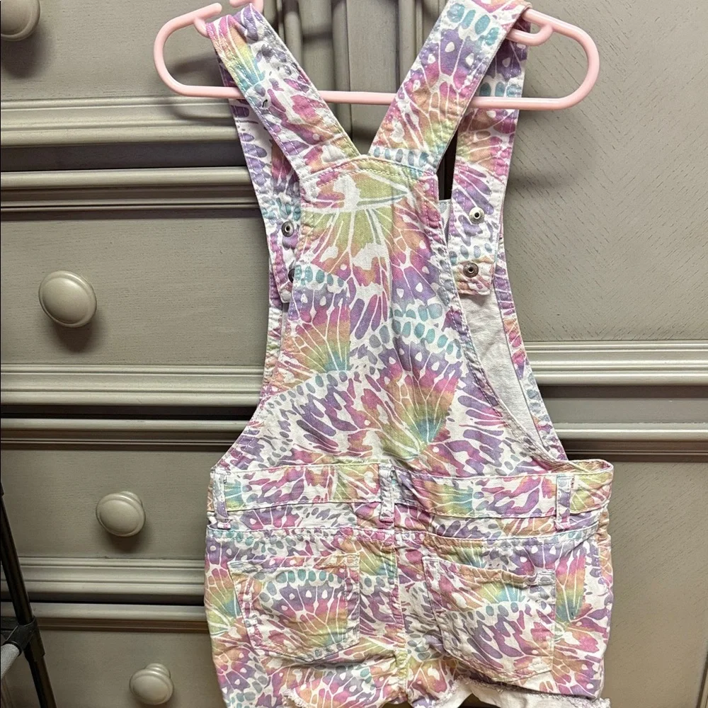 The Children's Place Pastel Tie-Dye Overalls