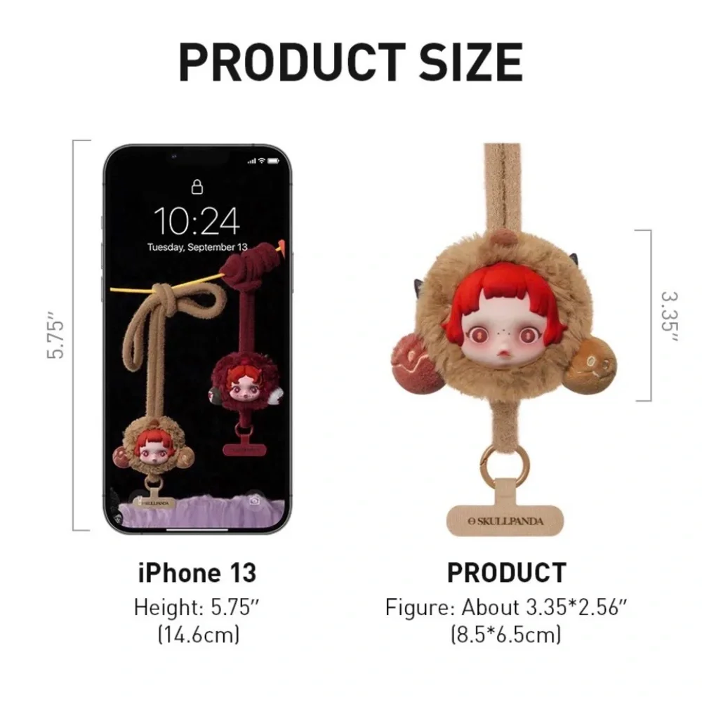 Authentic SKULLPANDA You Found Me!Phone Lanyard-UNOPENED CONFIRMED-PRANKY PEANUT