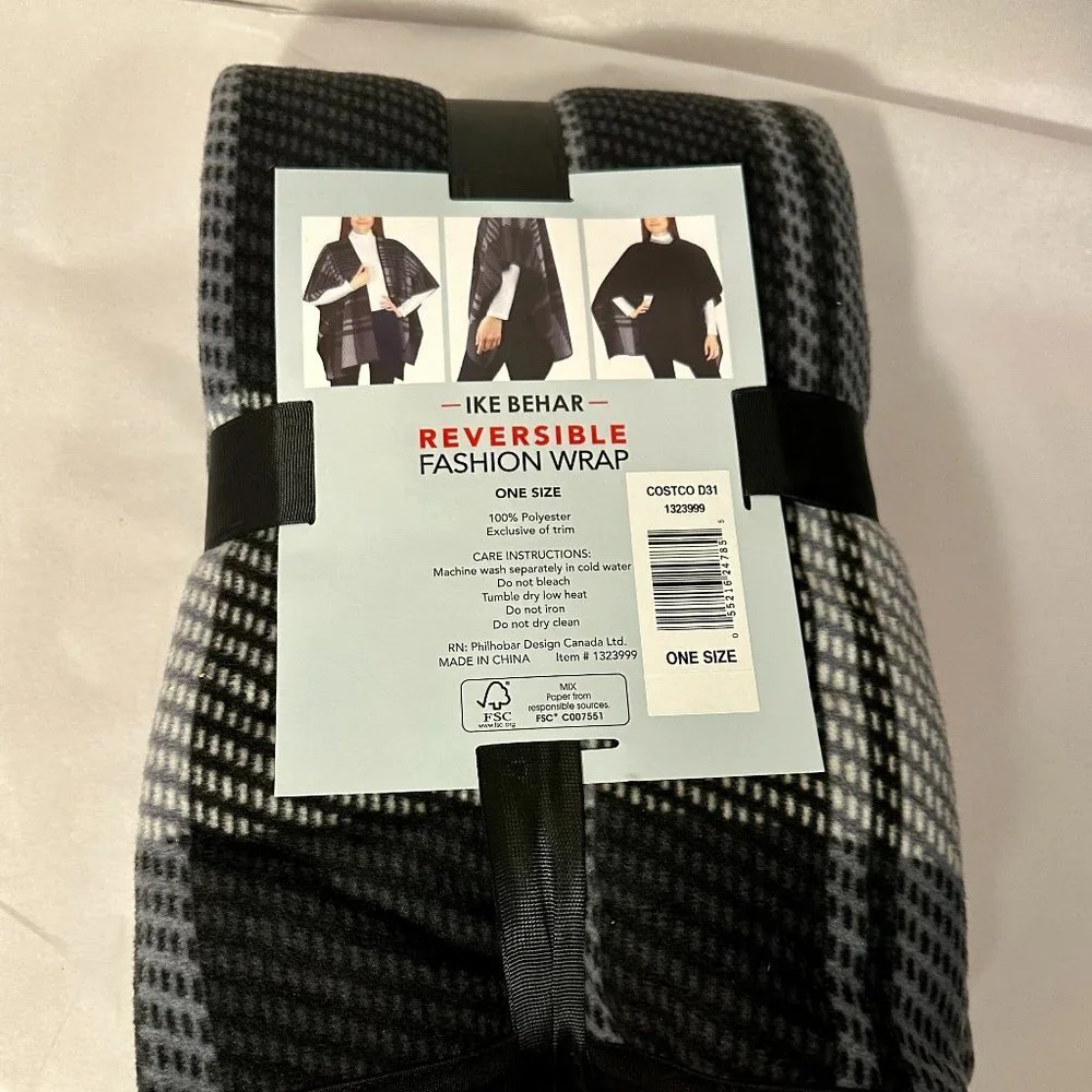 Ike Behar striped fleece vacation