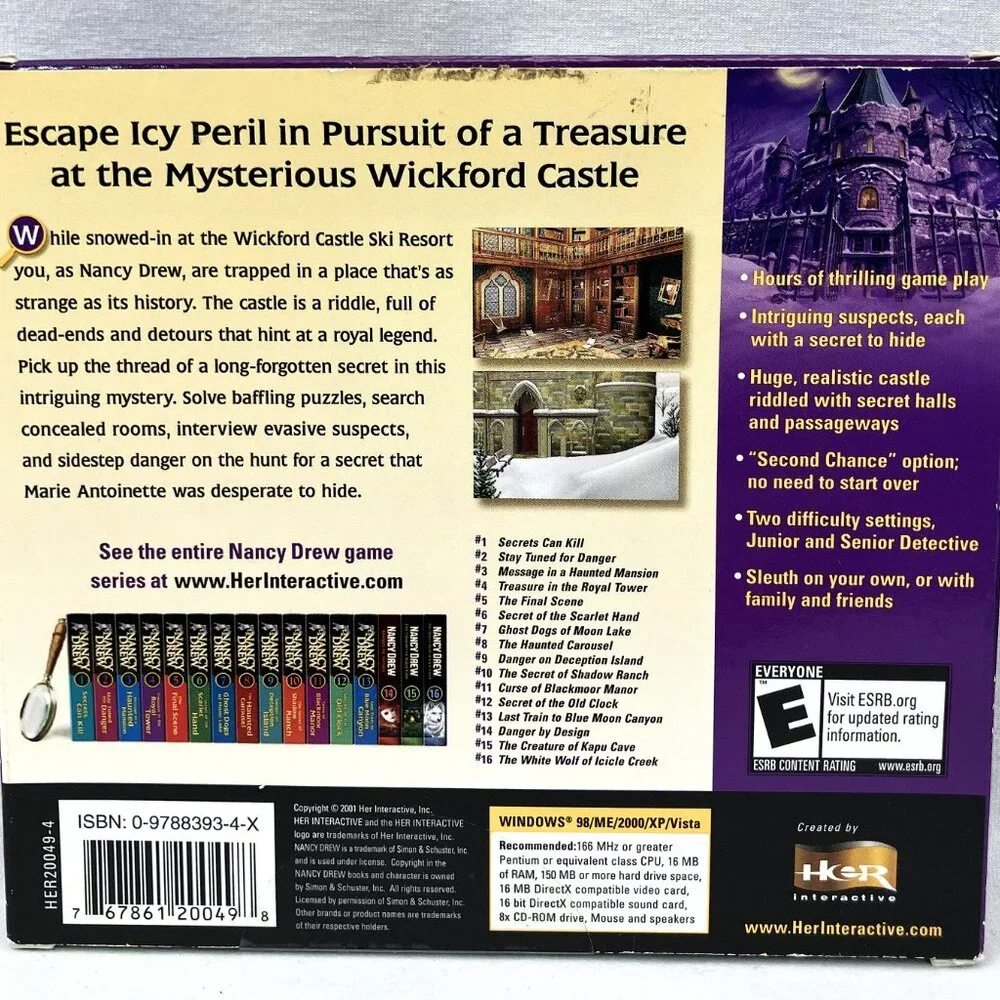 Nancy Drew: Treasure in the Royal Tower PC Game #4