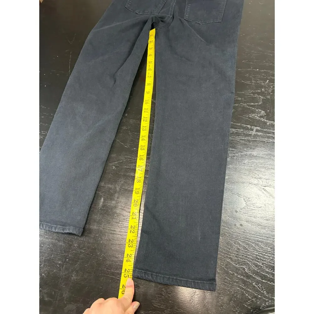 OshKosh B'gosh Sz 14 Girls Straight Leg Black Overalls- Preowned some stretch