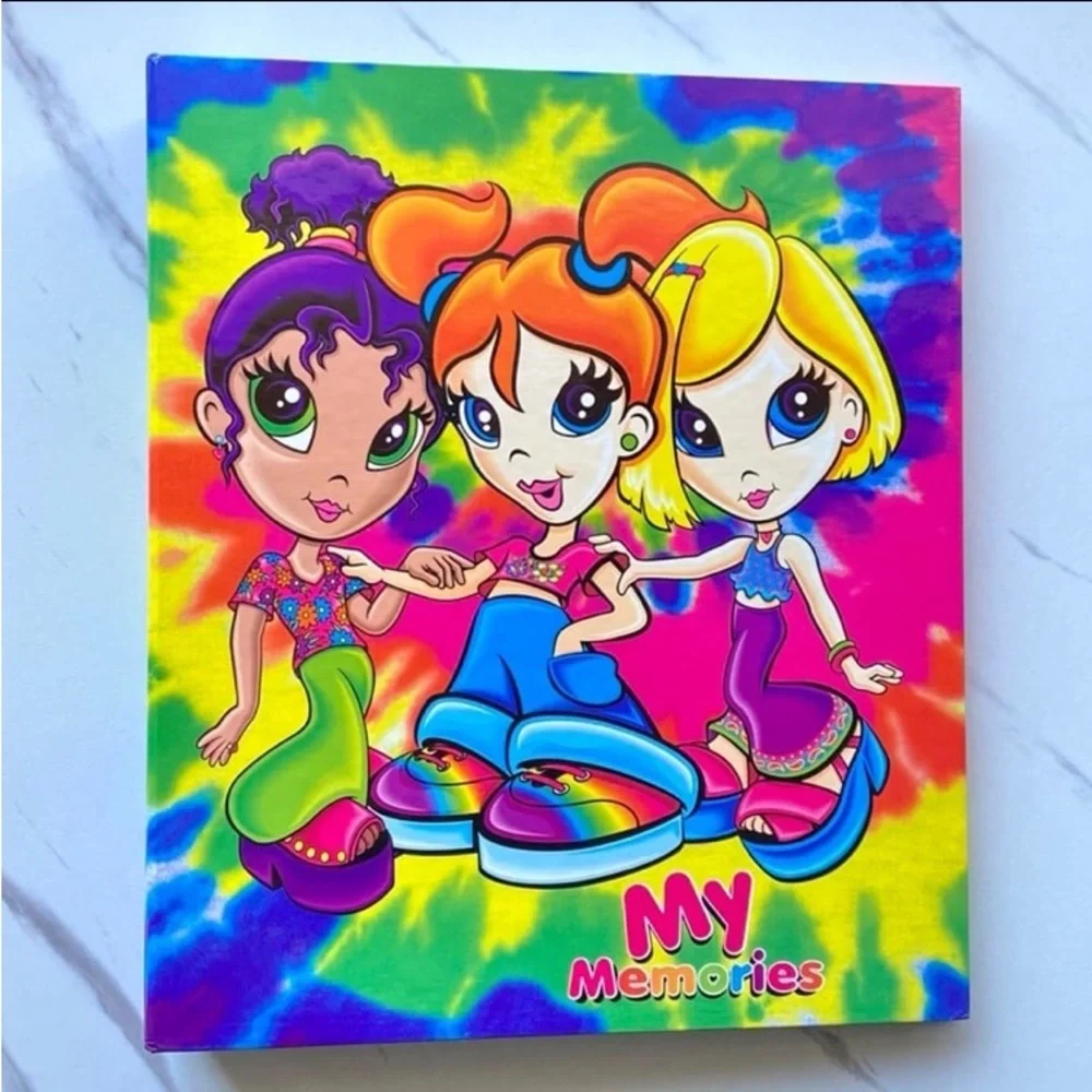 VTG Lisa Frank Fab Friends memory book - 24 pages