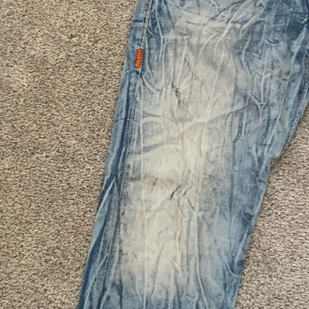 Vintage True Religion Distressed Light Blue Jeans