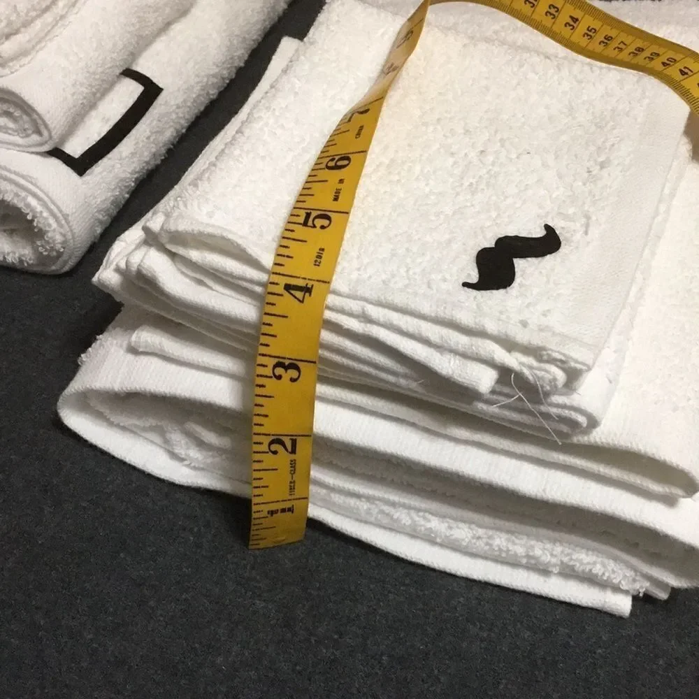 4 Piece simple essentials His Cotton Towel Set