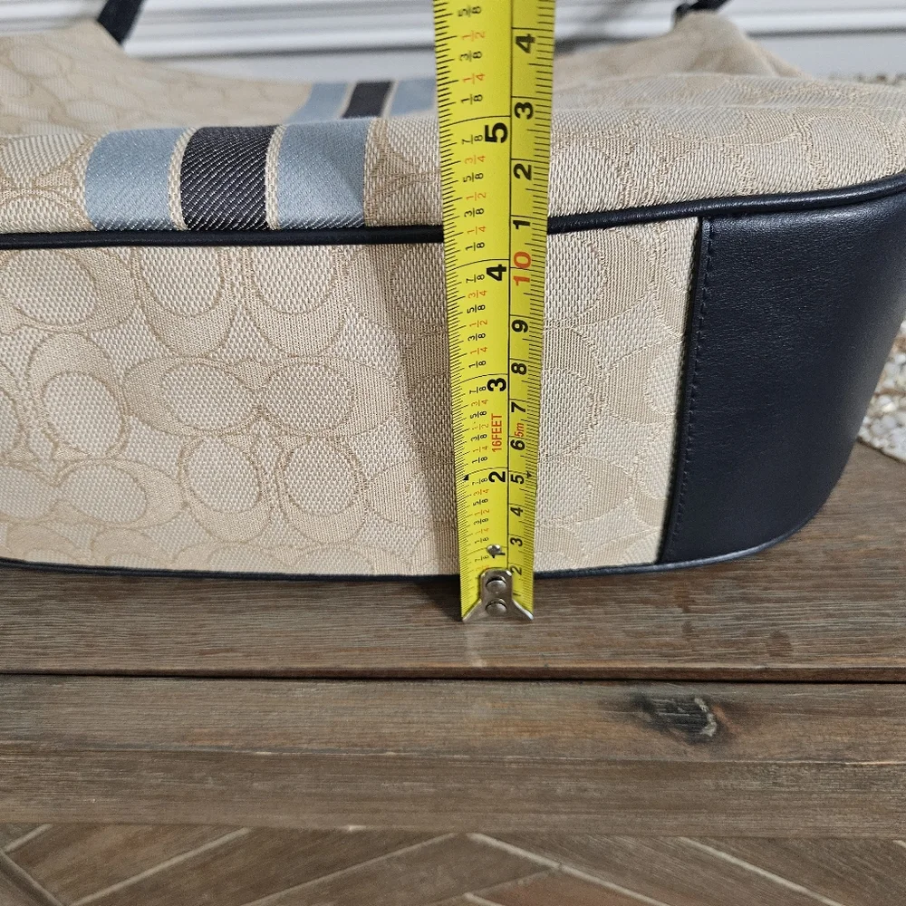 Coach signature jacquard