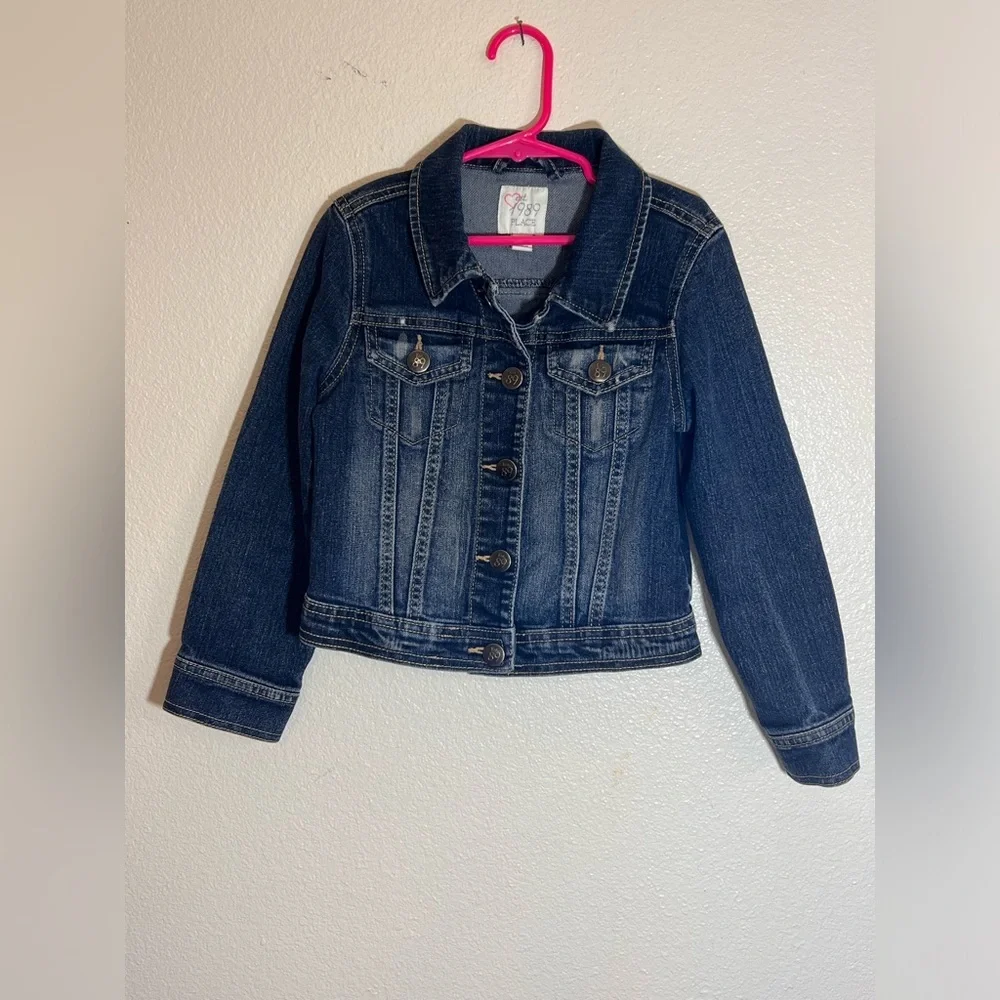 The Children’s Place Denim Jacket – Girls Size 5/6