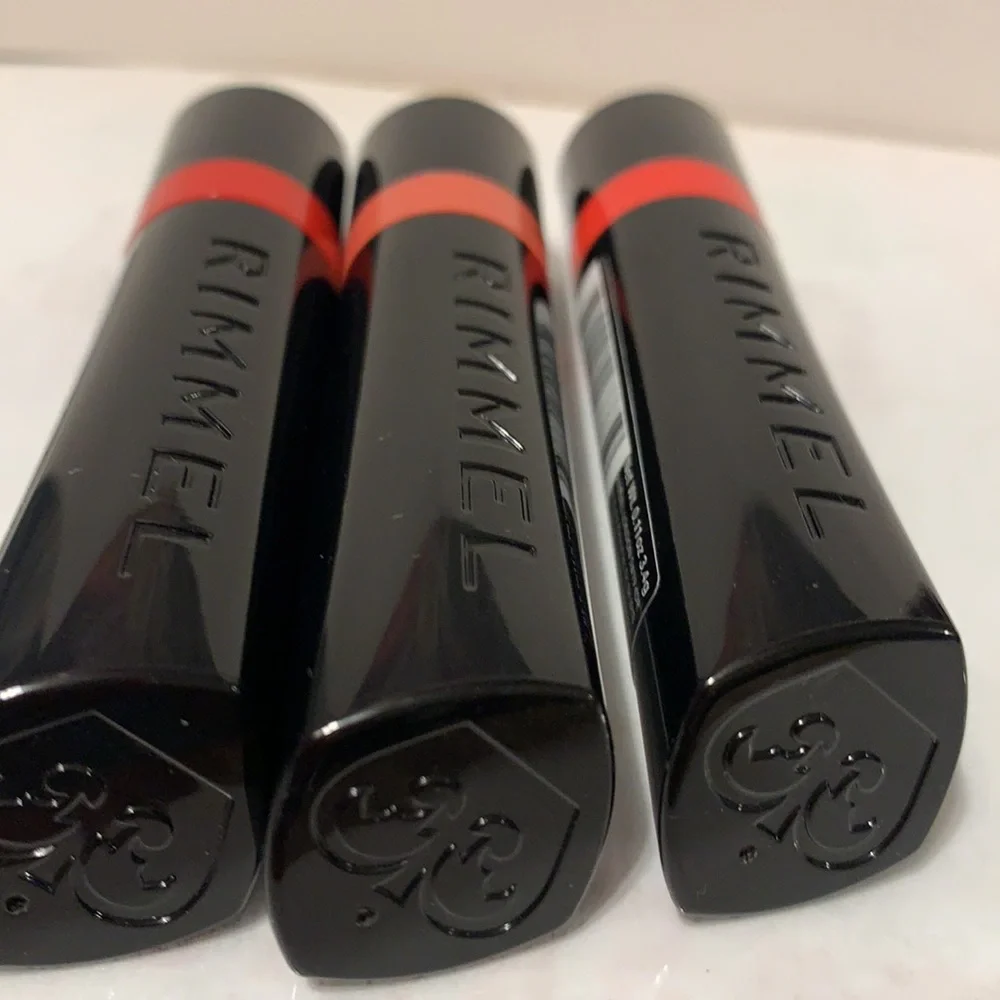 NEW RIMMEL THE ONLY 1 LIPSTICKS BUNDLE 3 FULL SIZE #510, 120, 110