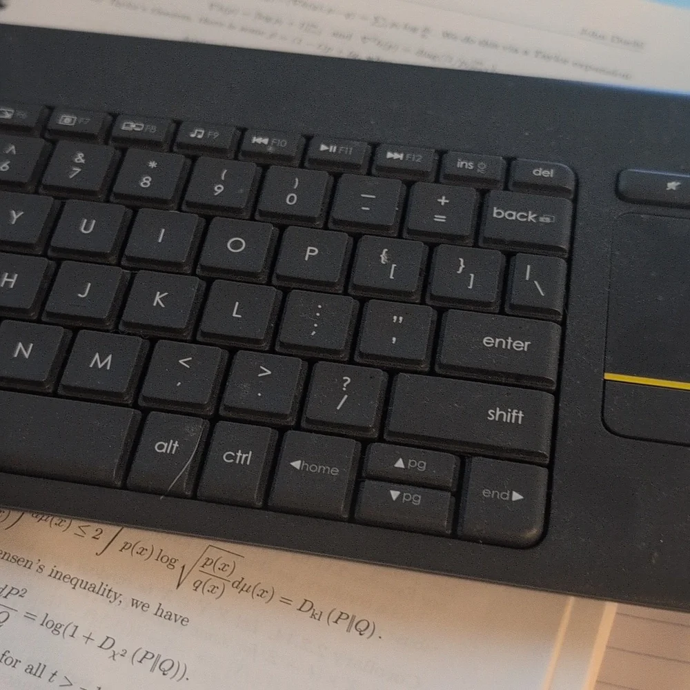 Logitech compact keyboard