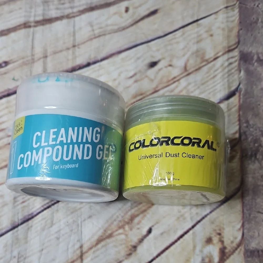 CLICK‎ CLEAN Keyboard Cleaning Gel, 7oz Universal Cleaning Gel Lot Of 2