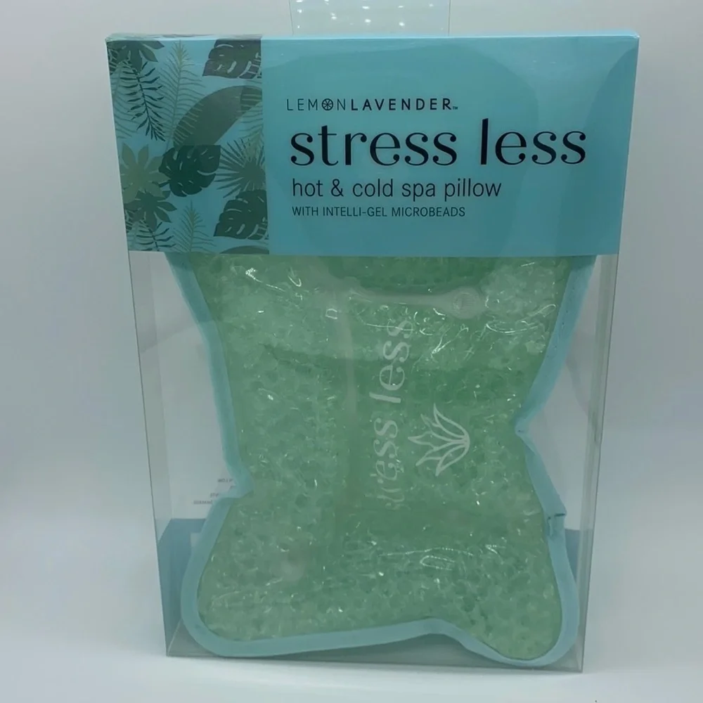 Stress Less Hot/Cold Spa Pillow NIB