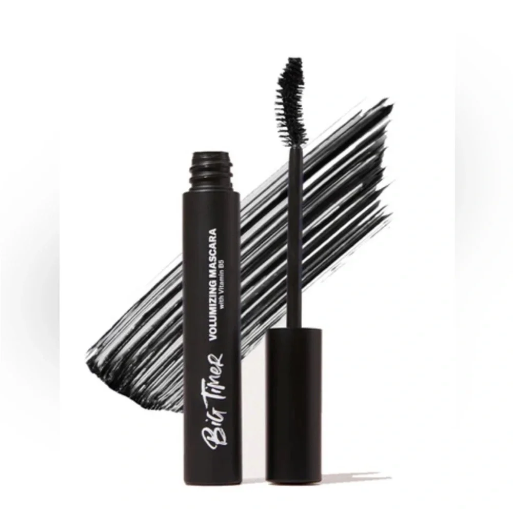 TLB The Lip Bar Big Timer Volumizing Mascara in Black Noir NIB