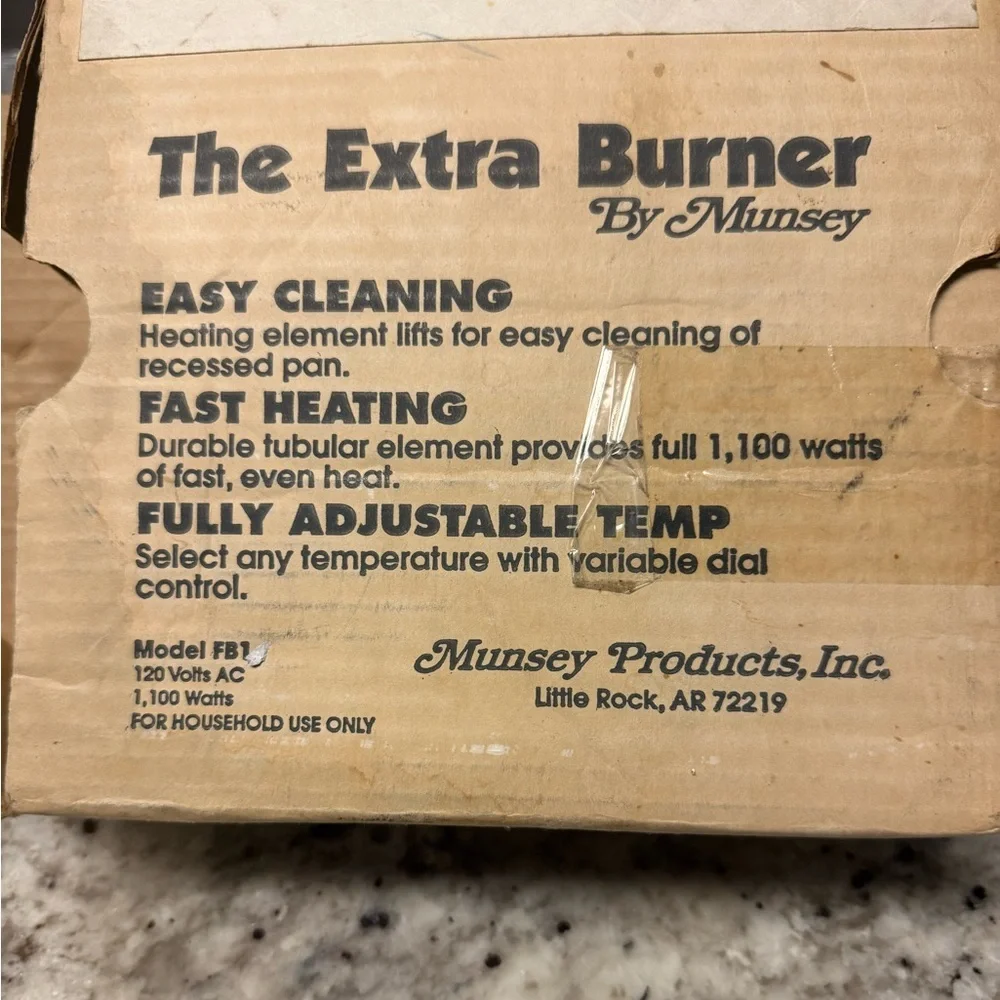 Munsey not perfect burner