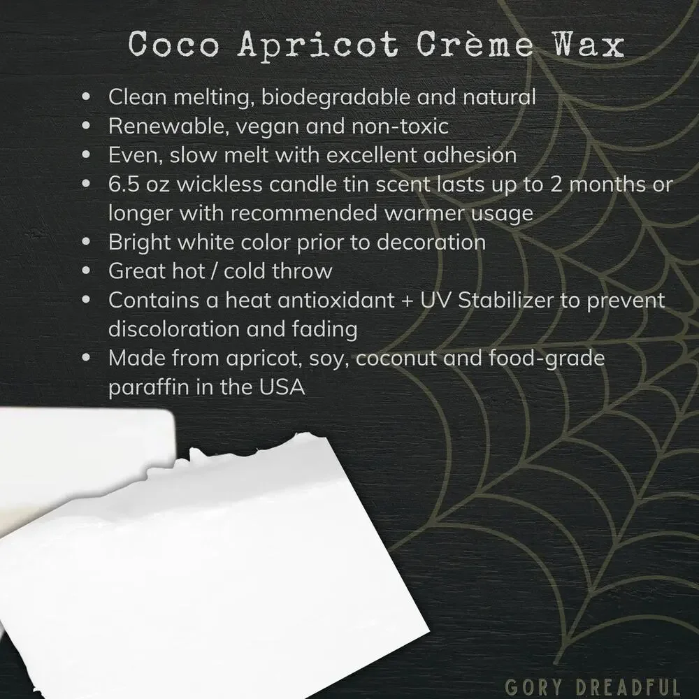 Gory Dreadful Candle Co velvet harvest