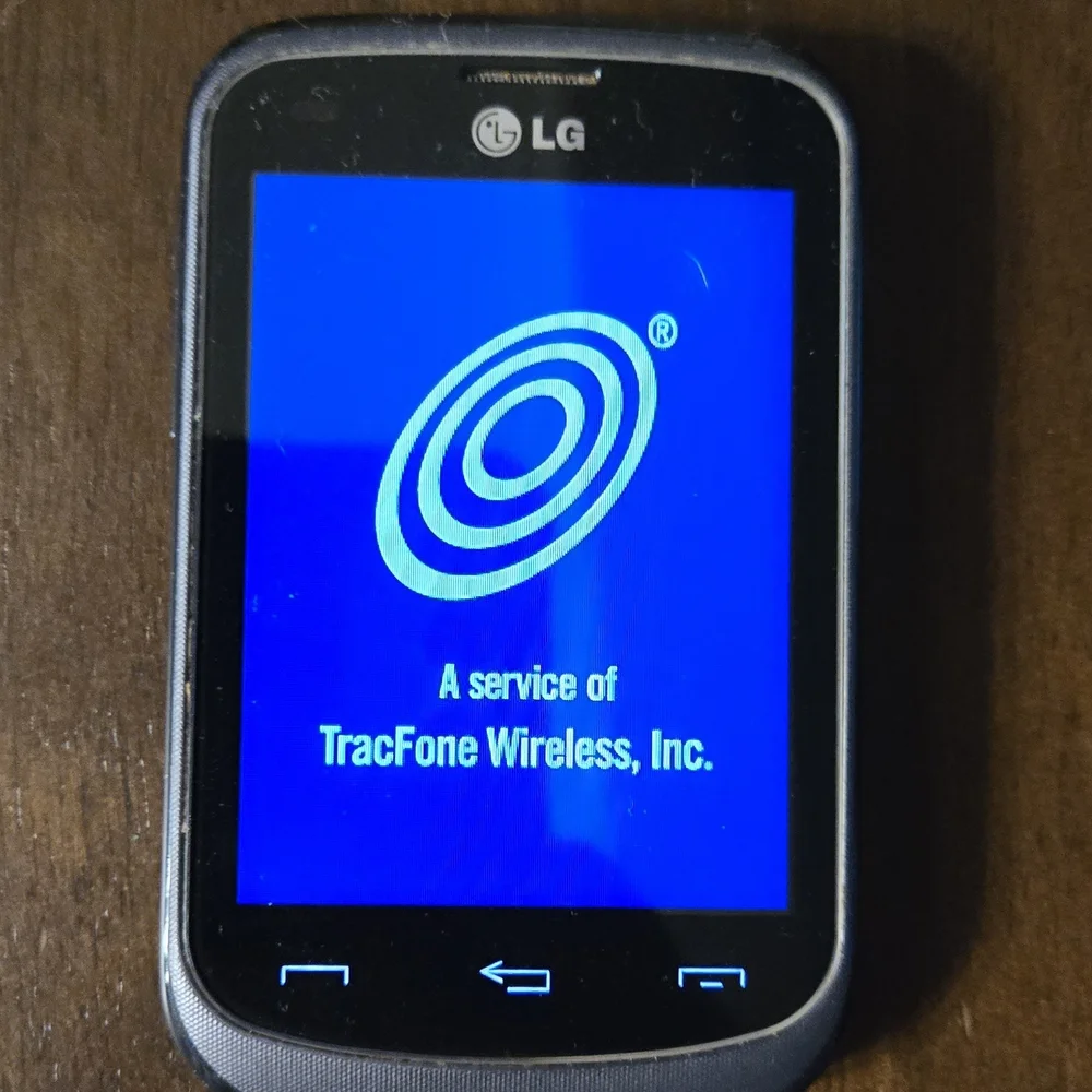 Black Trac Phones with Keypad ALL WORK In Good Condition Total 4
