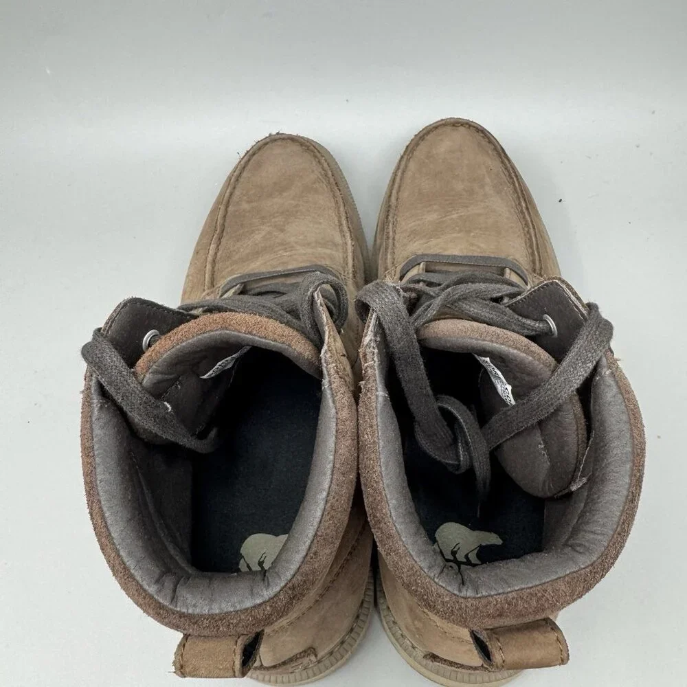 SOREL Madson II Moc Toe Waterproof Boots Mens Size 11 Tobacco Brown NM3851-256