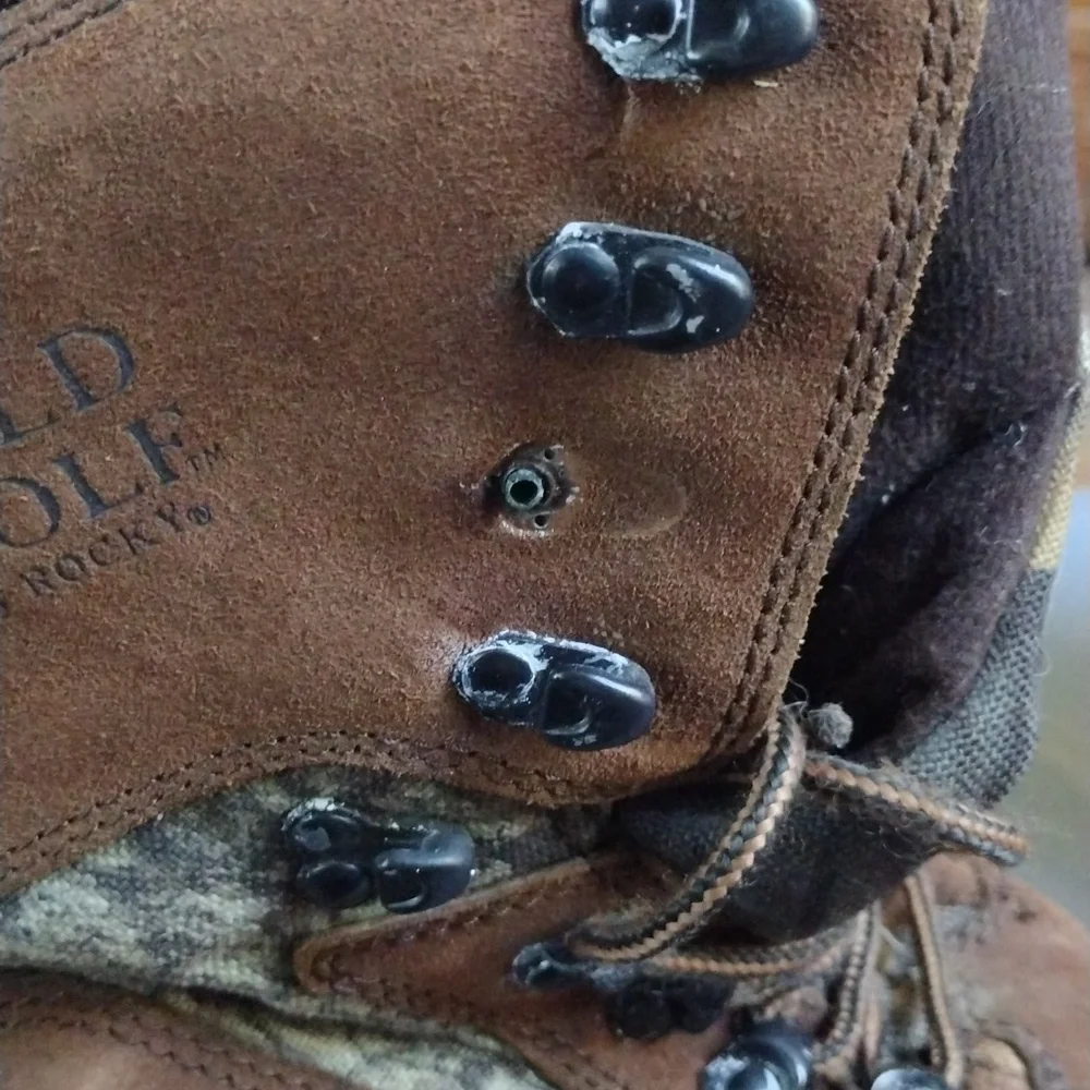 Rocky Camouflage and Brown Rain & Snow Boots