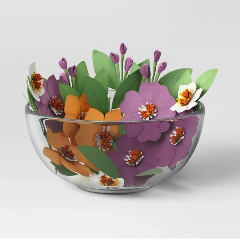 NWT threshold spring flower filler decor for bowls, Etc